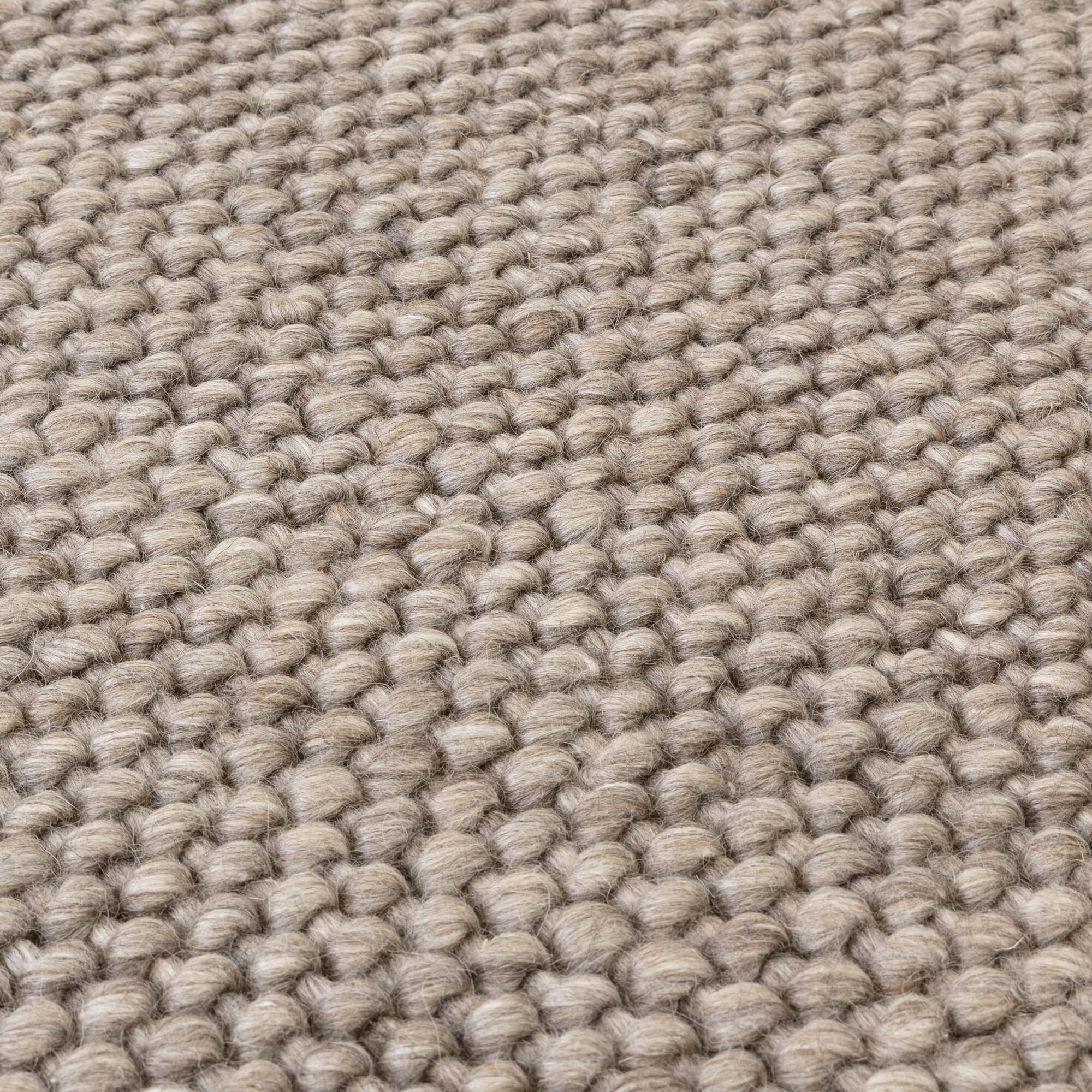 Katherine Carnaby Coast Taupe Hand Spun Wool Rug CS04