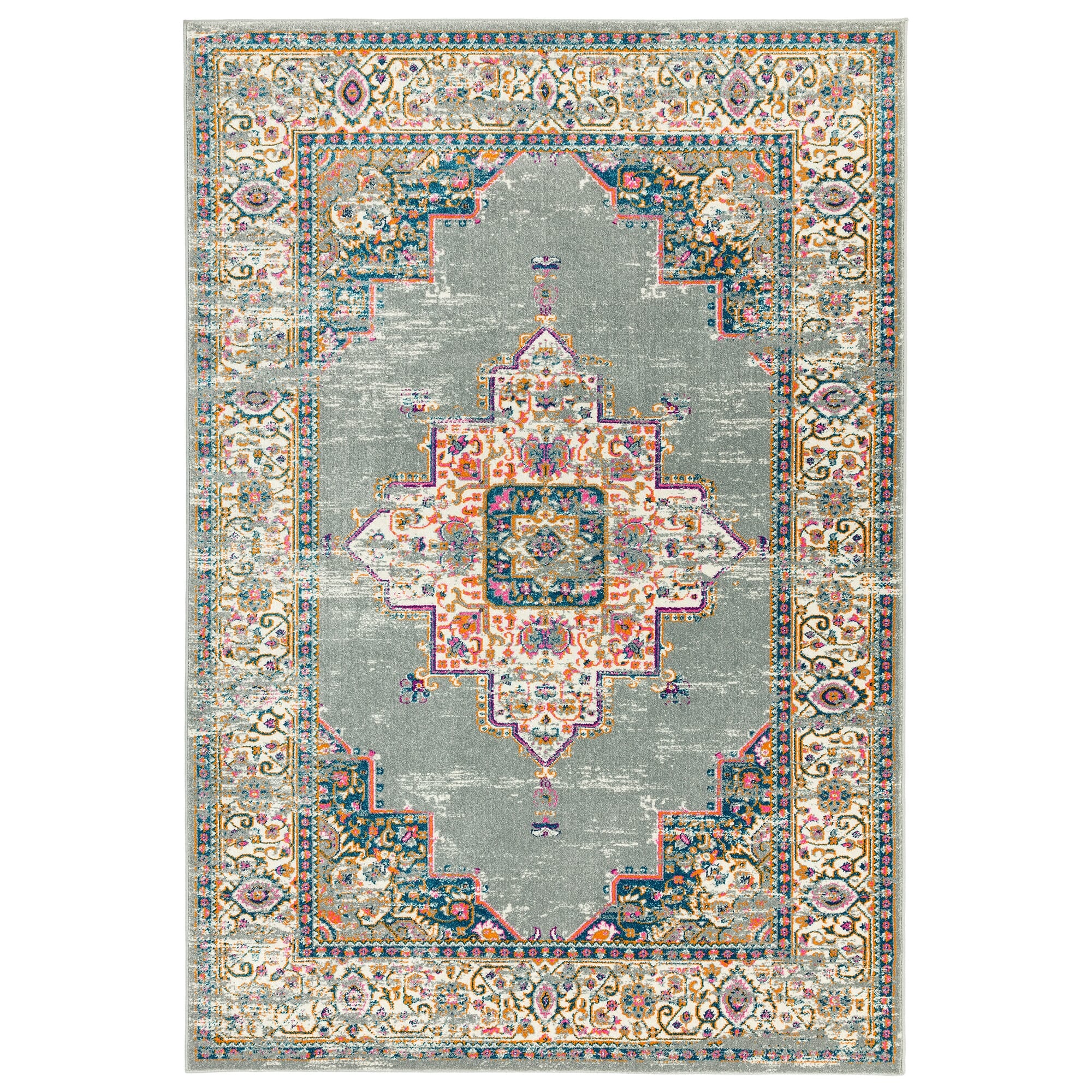 Colt CL02 Medallion Grey Rug