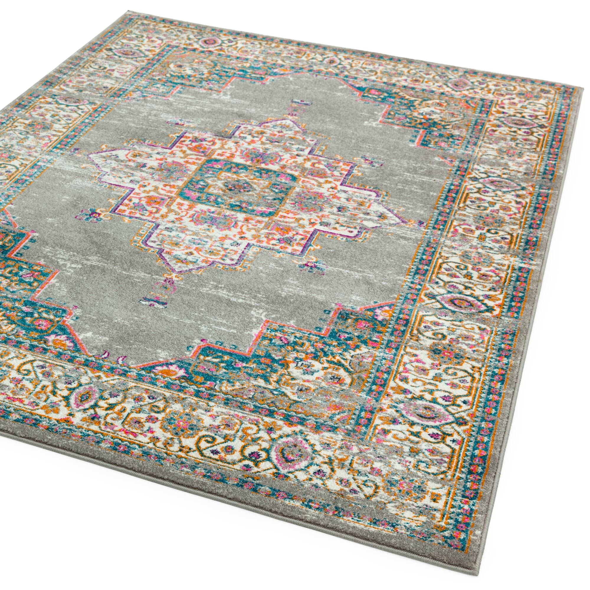 Colt CL02 Medallion Grey Rug