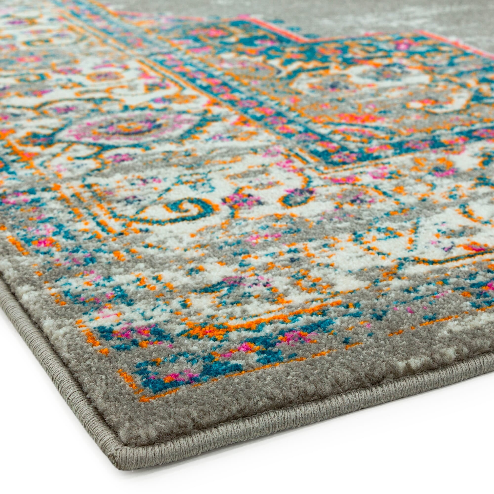 Colt CL02 Medallion Grey Rug