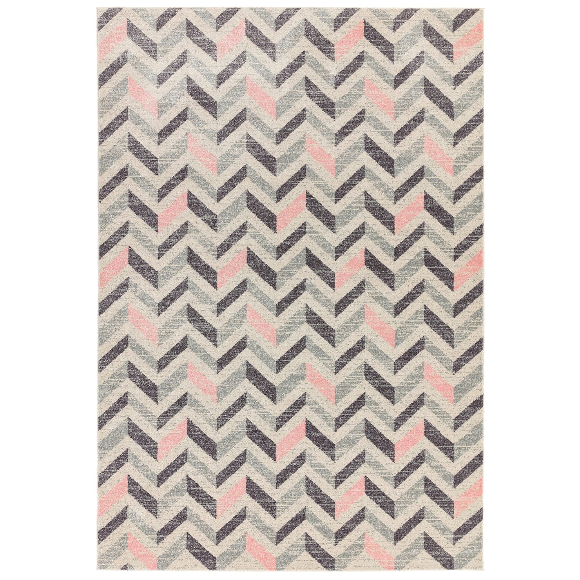 Alfombra Colt CL09 Chevron Rosa