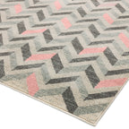 Alfombra Colt CL09 Chevron Rosa