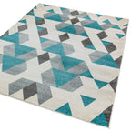 Alfombra Colt CL17 Pirámide Azul