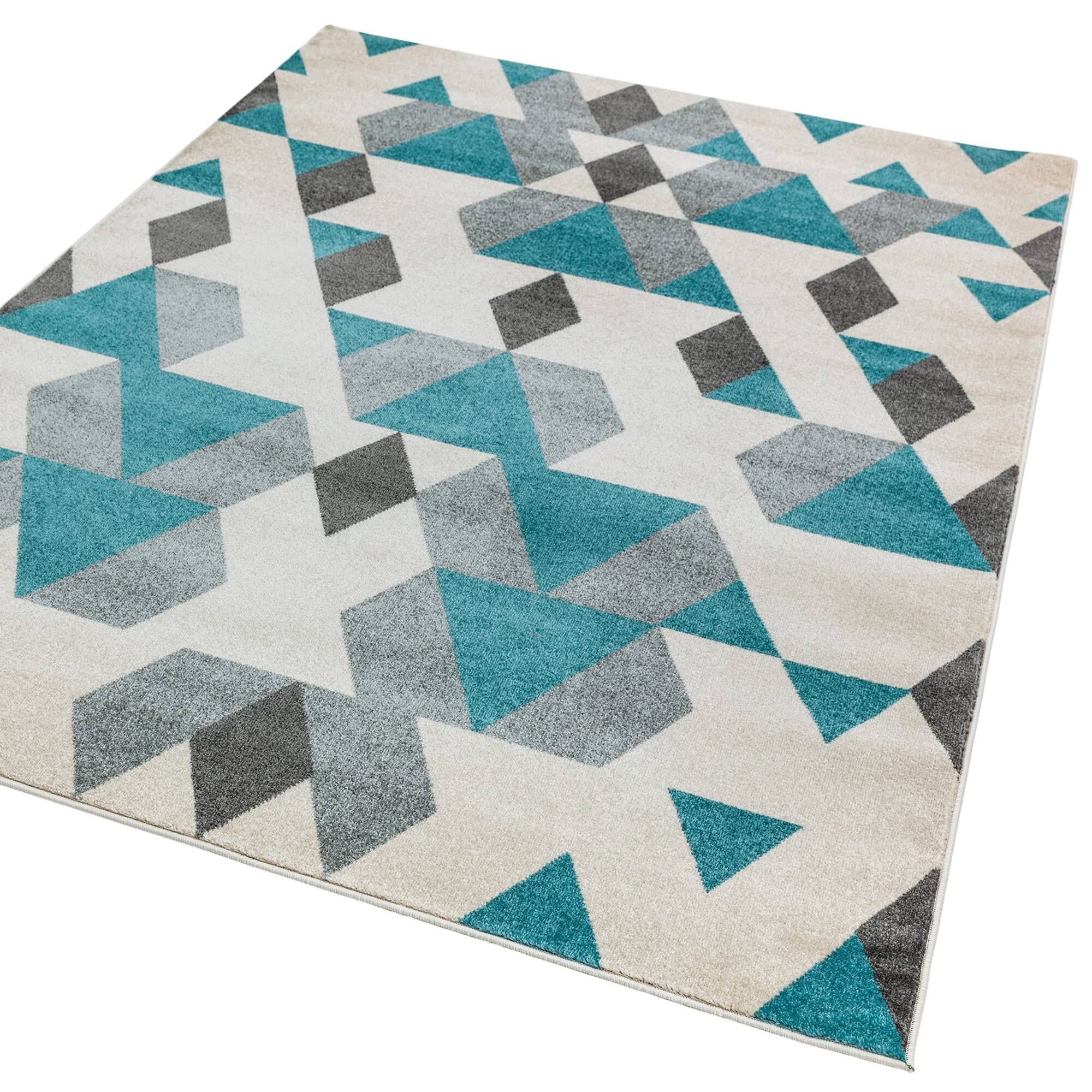 Alfombra Colt CL17 Pirámide Azul