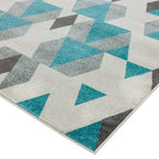 Alfombra Colt CL17 Pirámide Azul