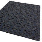 Alfombra Dixon Negro Enrejado  