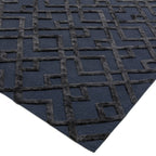 Alfombra Dixon Negro Enrejado  