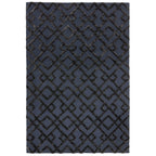 Alfombra Dixon Negro Enrejado  