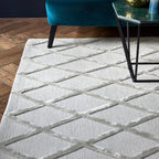 Alfombra Dixon Plata Diamante  