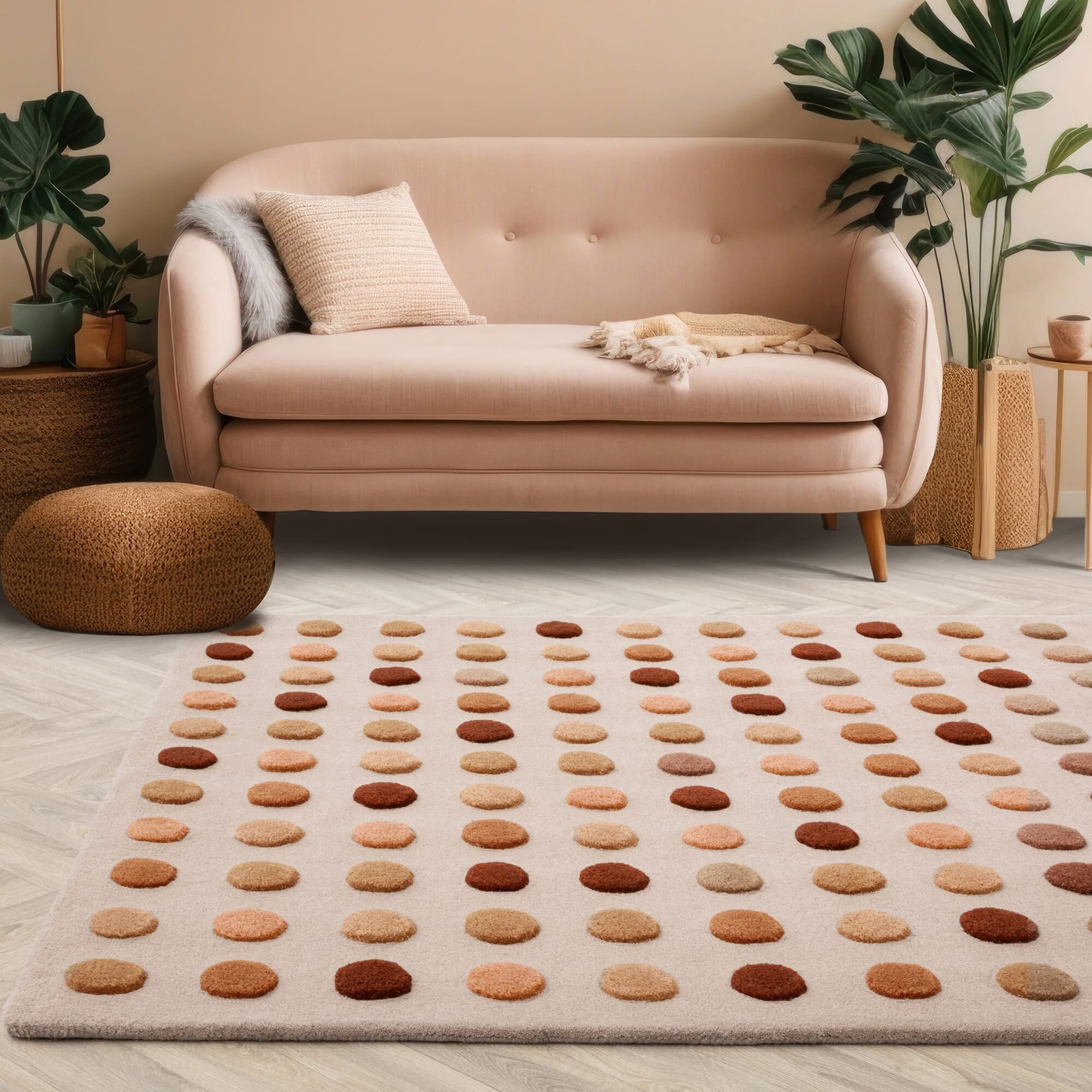 Alfombra Dotty Earth