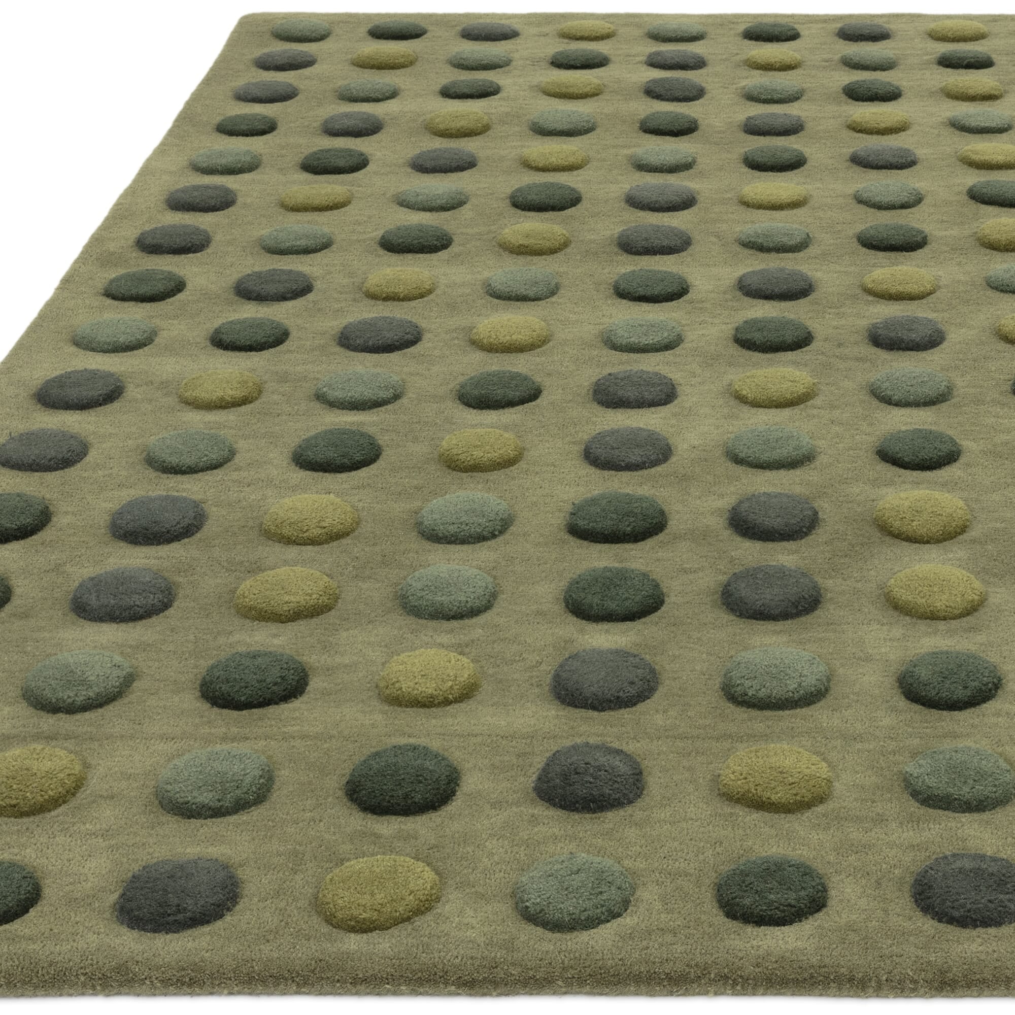 Alfombra Dotty Verde