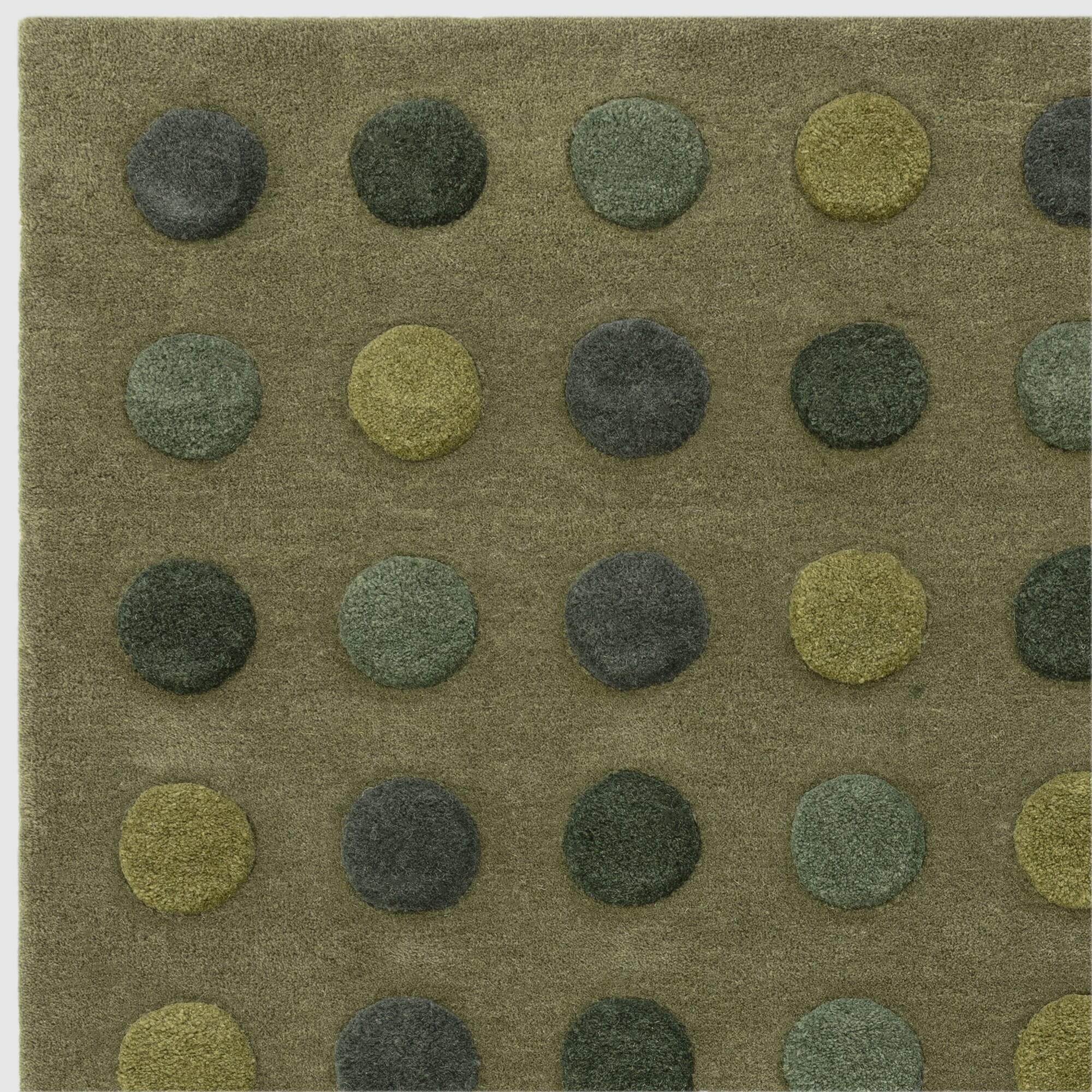 Alfombra Dotty Verde