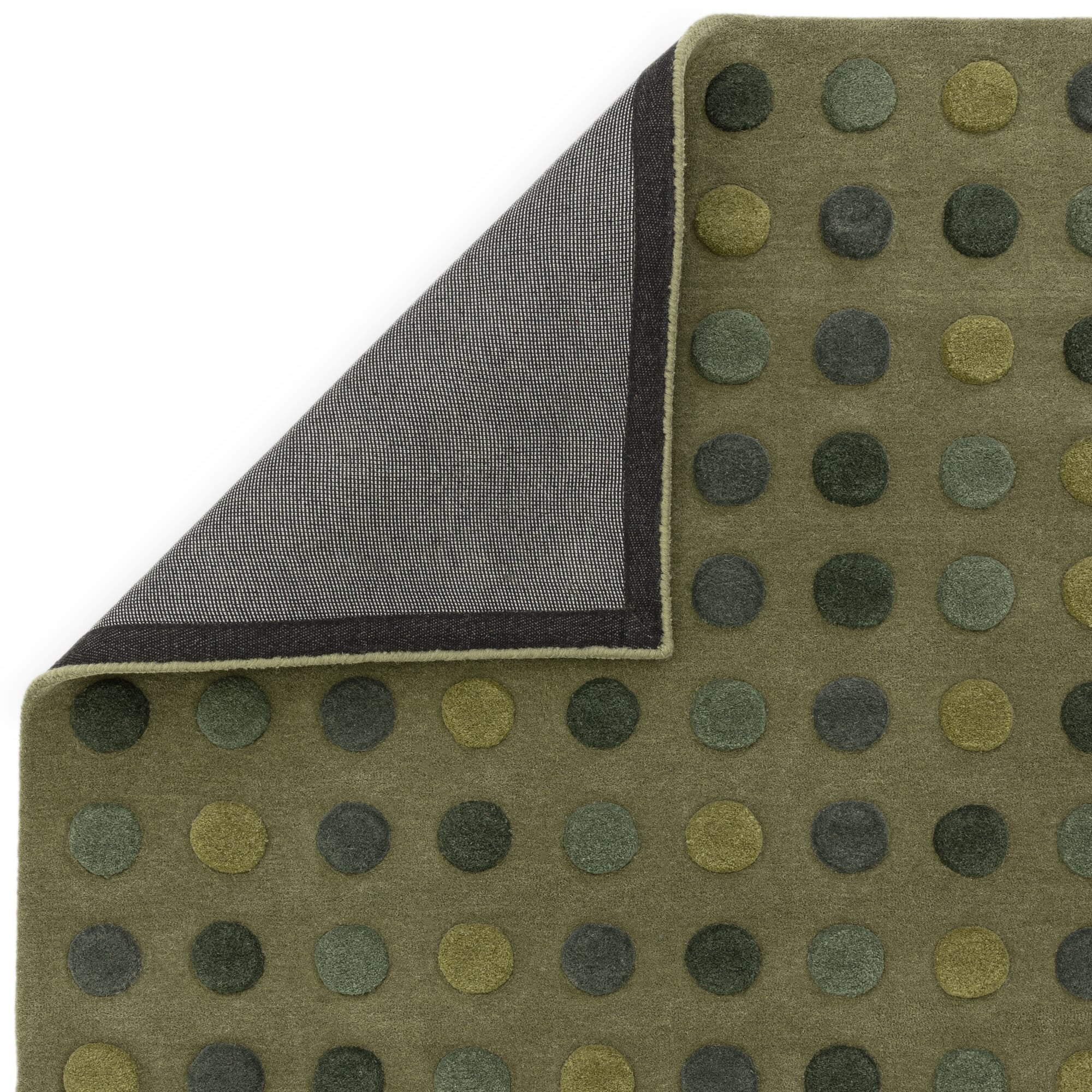 Alfombra Dotty Verde