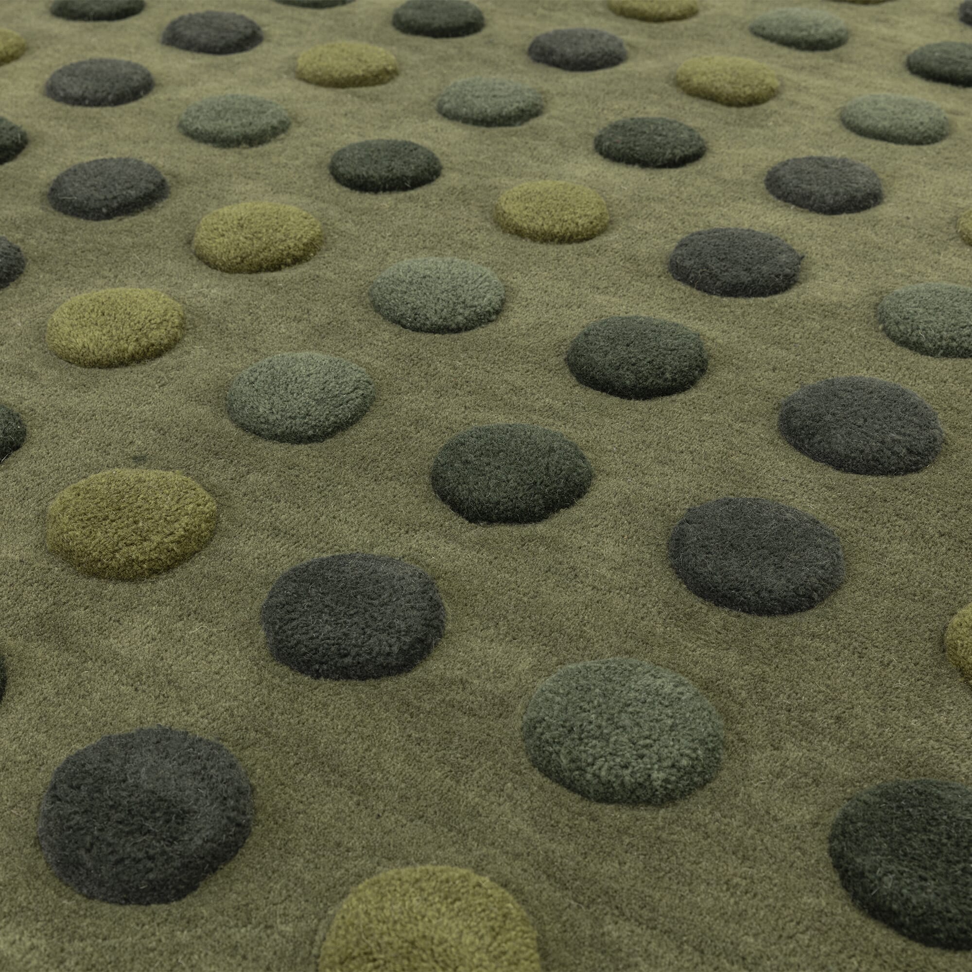 Alfombra Dotty Verde