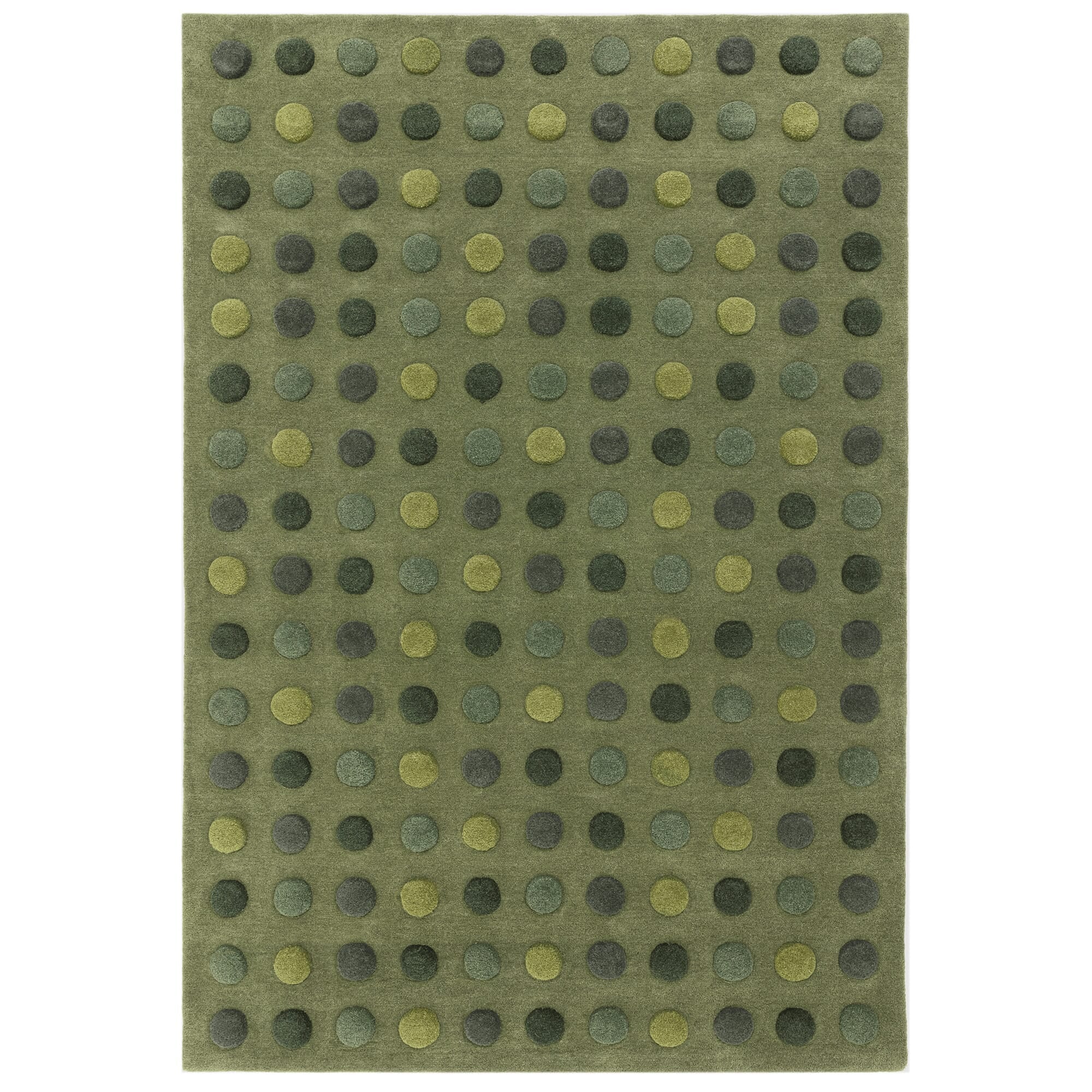 Alfombra Dotty Verde