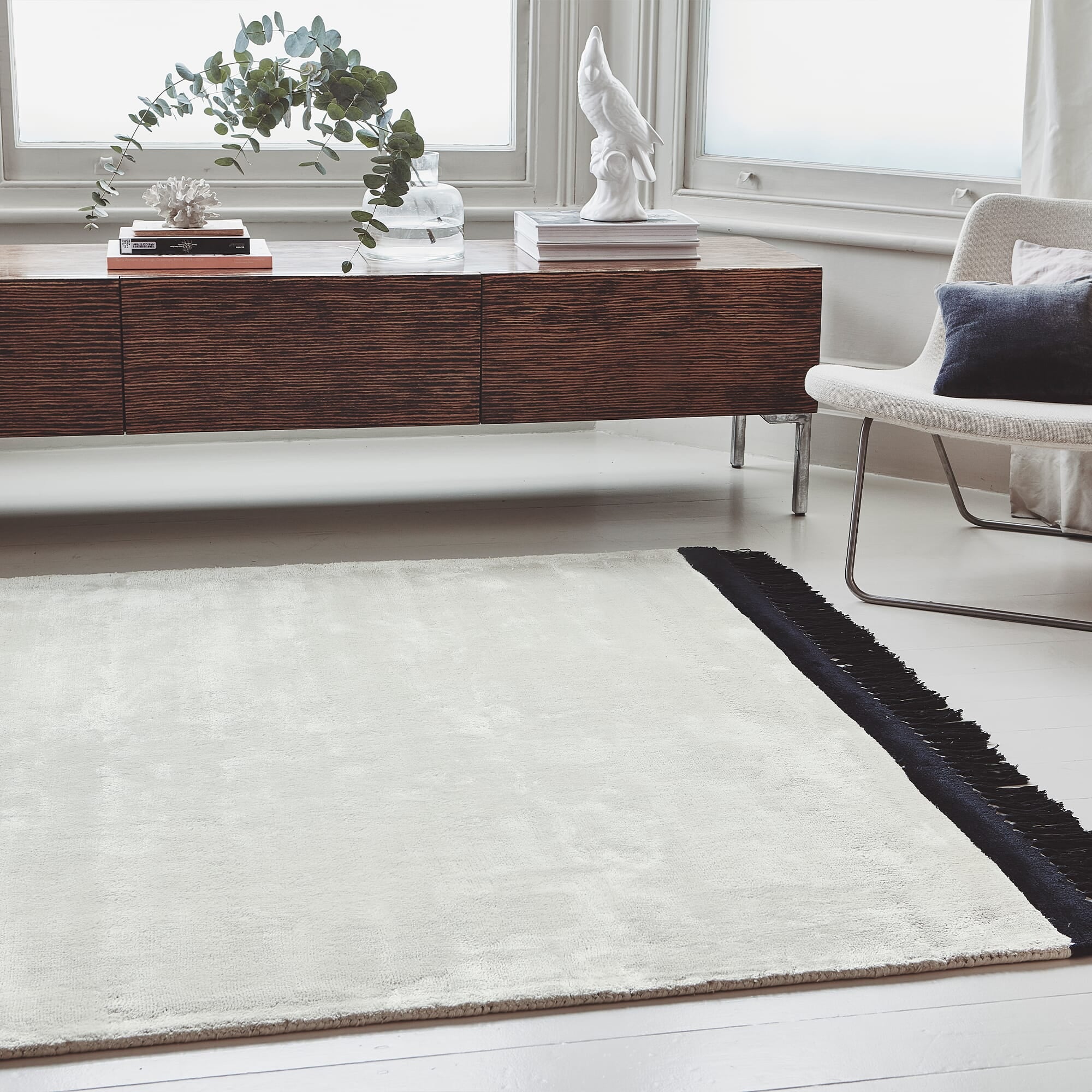 Elgin Cream/Black Rug