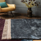 Alfombra Elgin Petrol/Pink