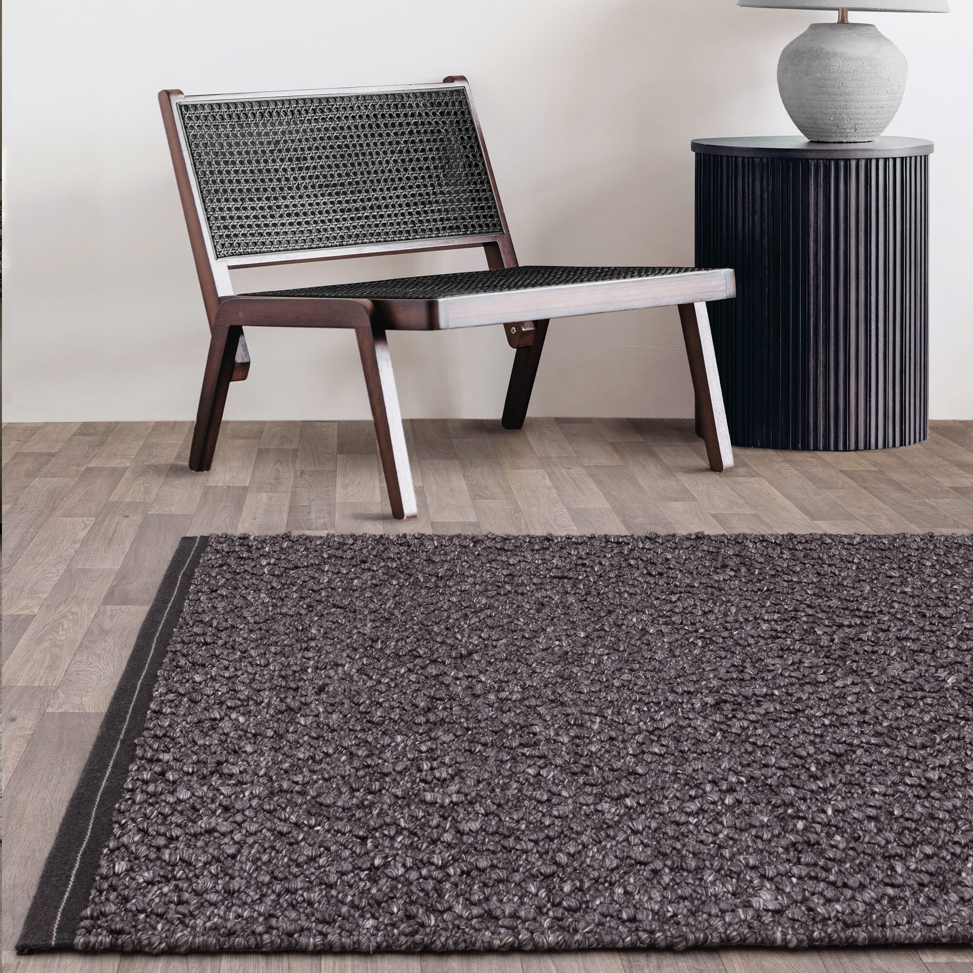 Alfombra Elm Carbón