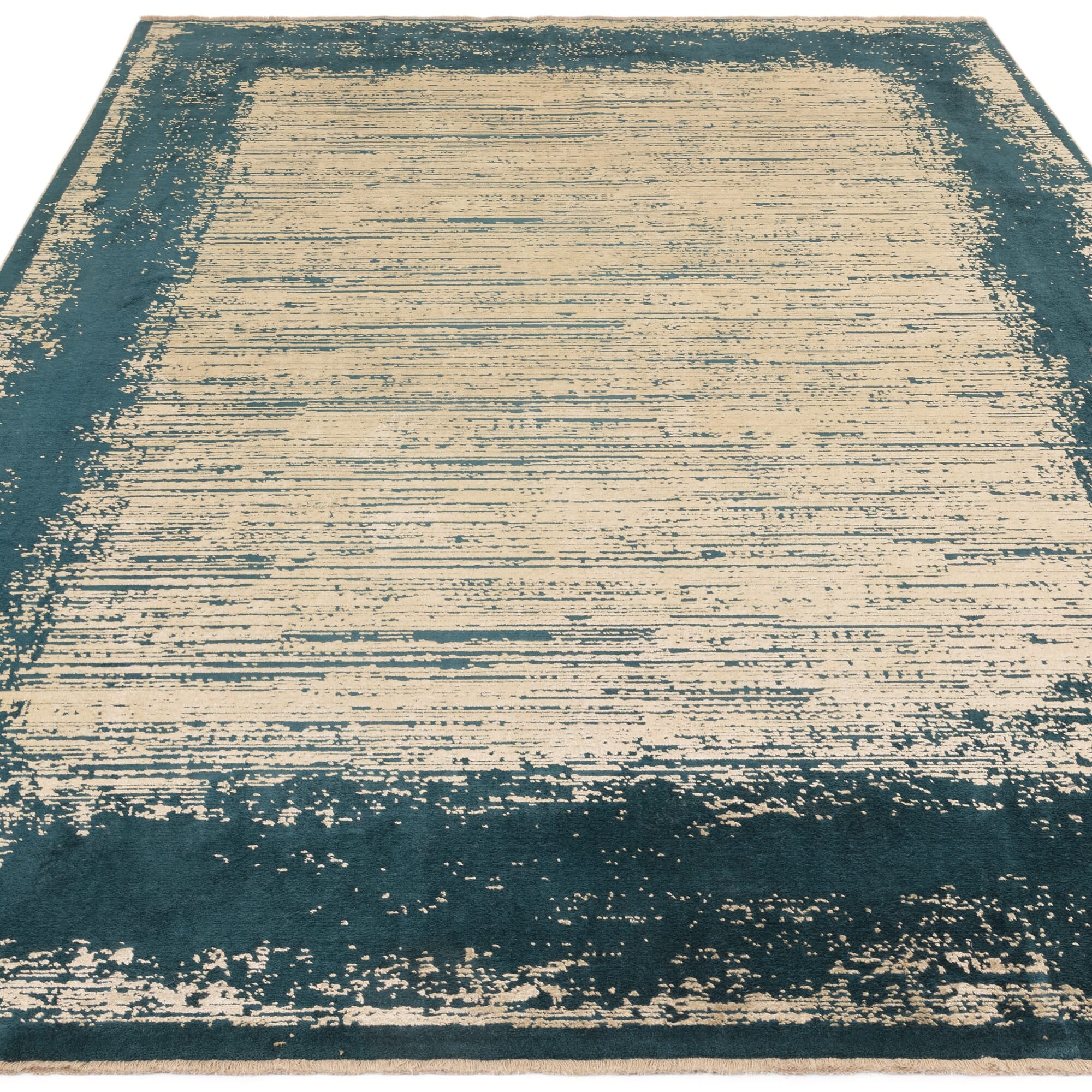 Elodie Emerald / Gold Rug