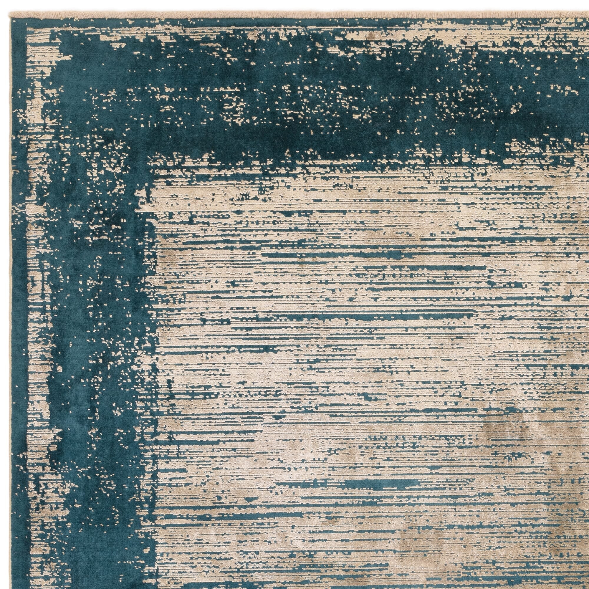 Elodie Emerald / Gold Rug