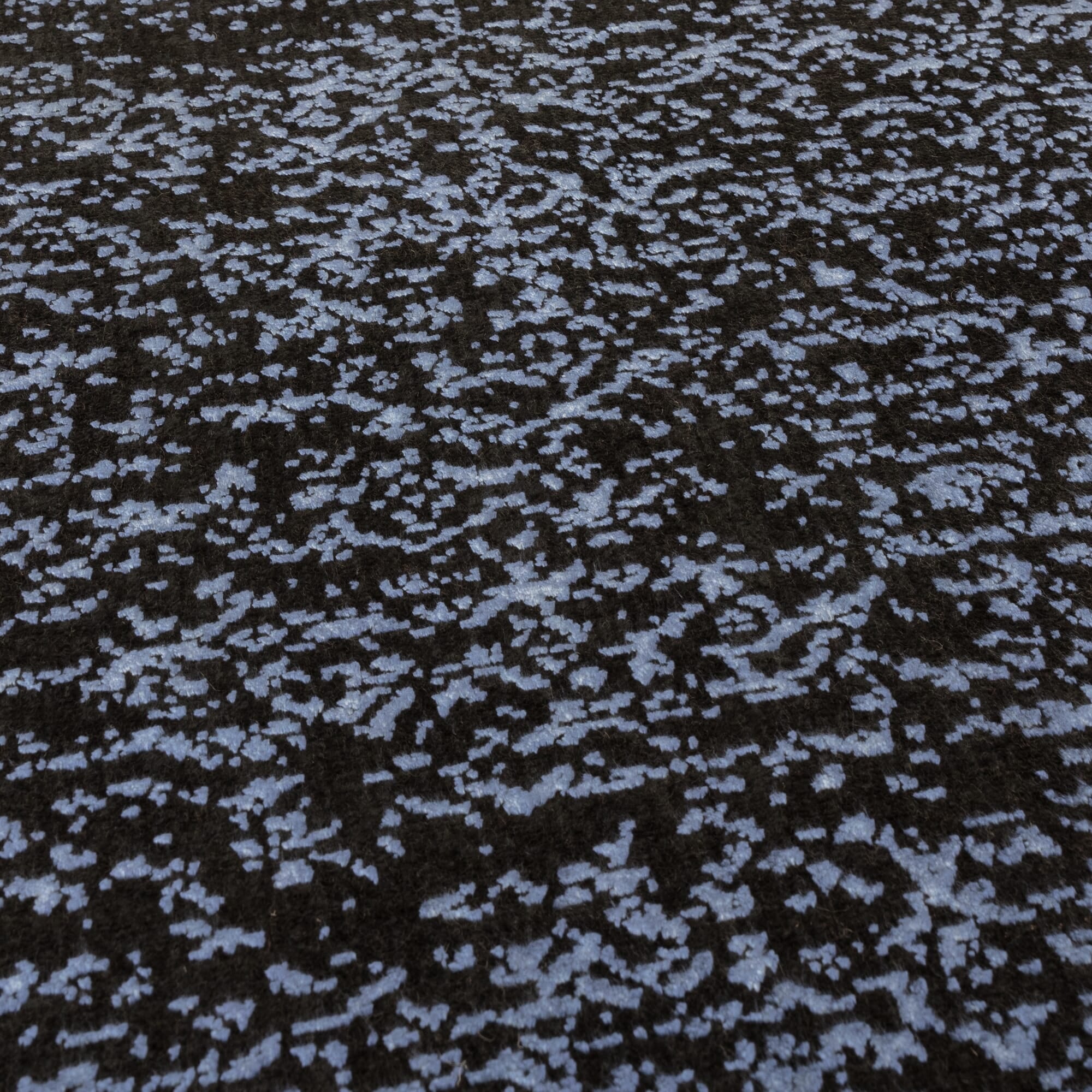 Alfombra Elodie Índigo / Negra