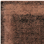Alfombra Elodie Terracota / Negra
