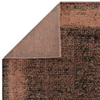 Alfombra Elodie Terracota / Negra