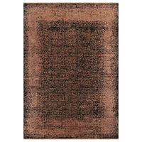 Alfombra Elodie Terracota / Negra