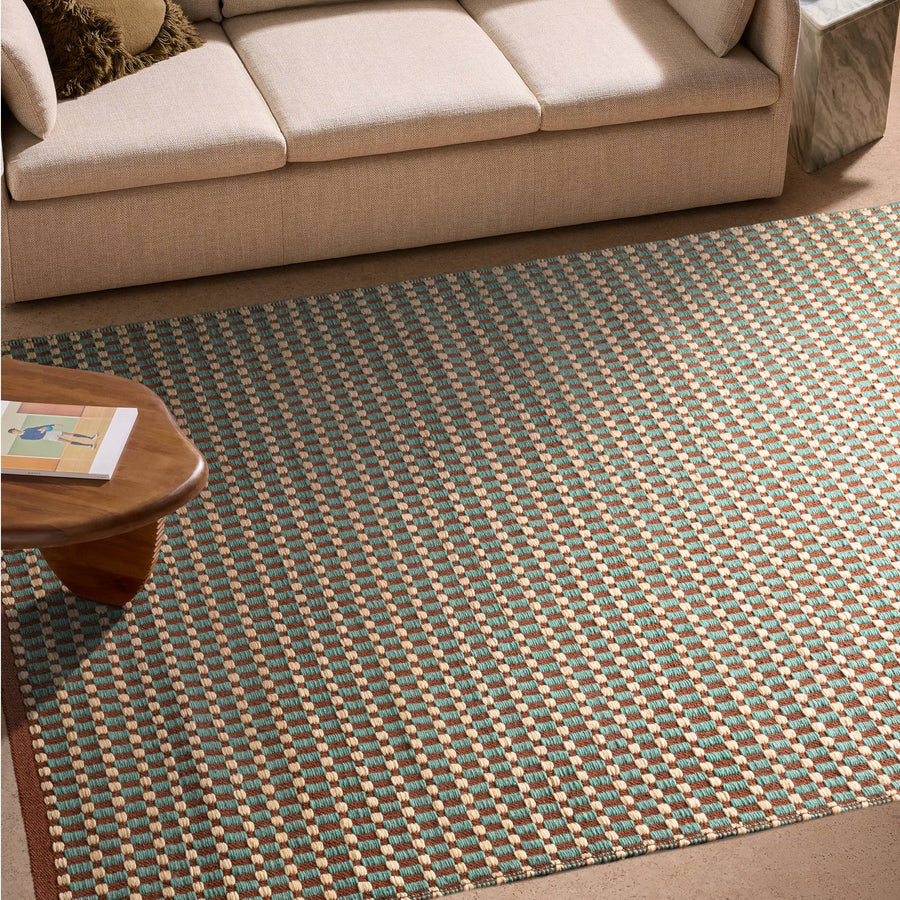 MADE Ember Teal Rug