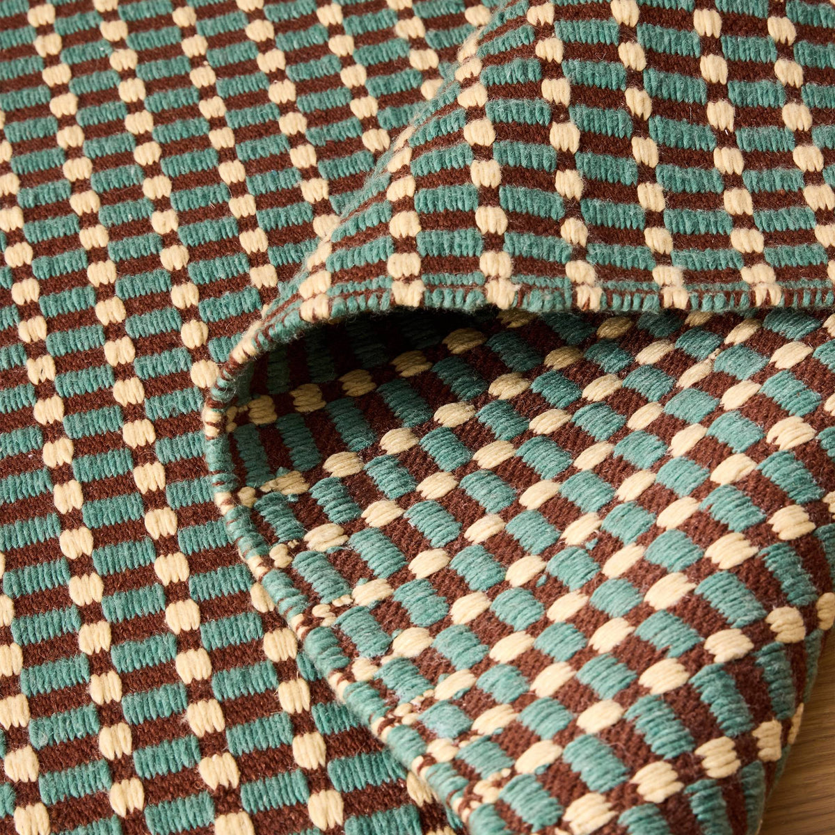 Tapis MADE Ember Sarcelle