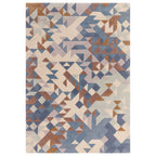 Alfombra Enigma Azul Multicolor  