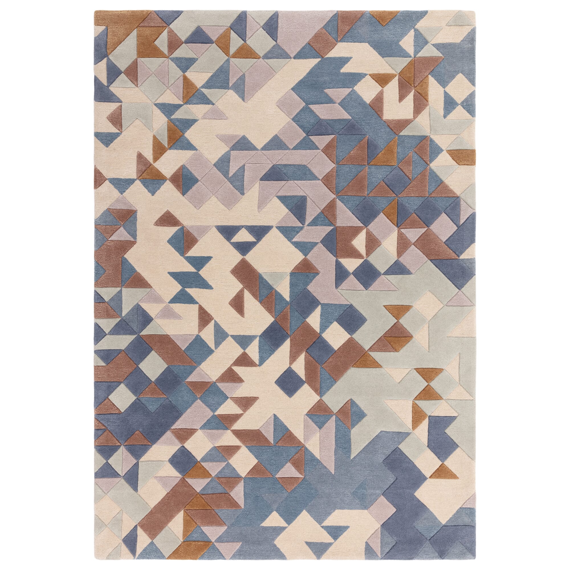 Alfombra Enigma Azul Multicolor  