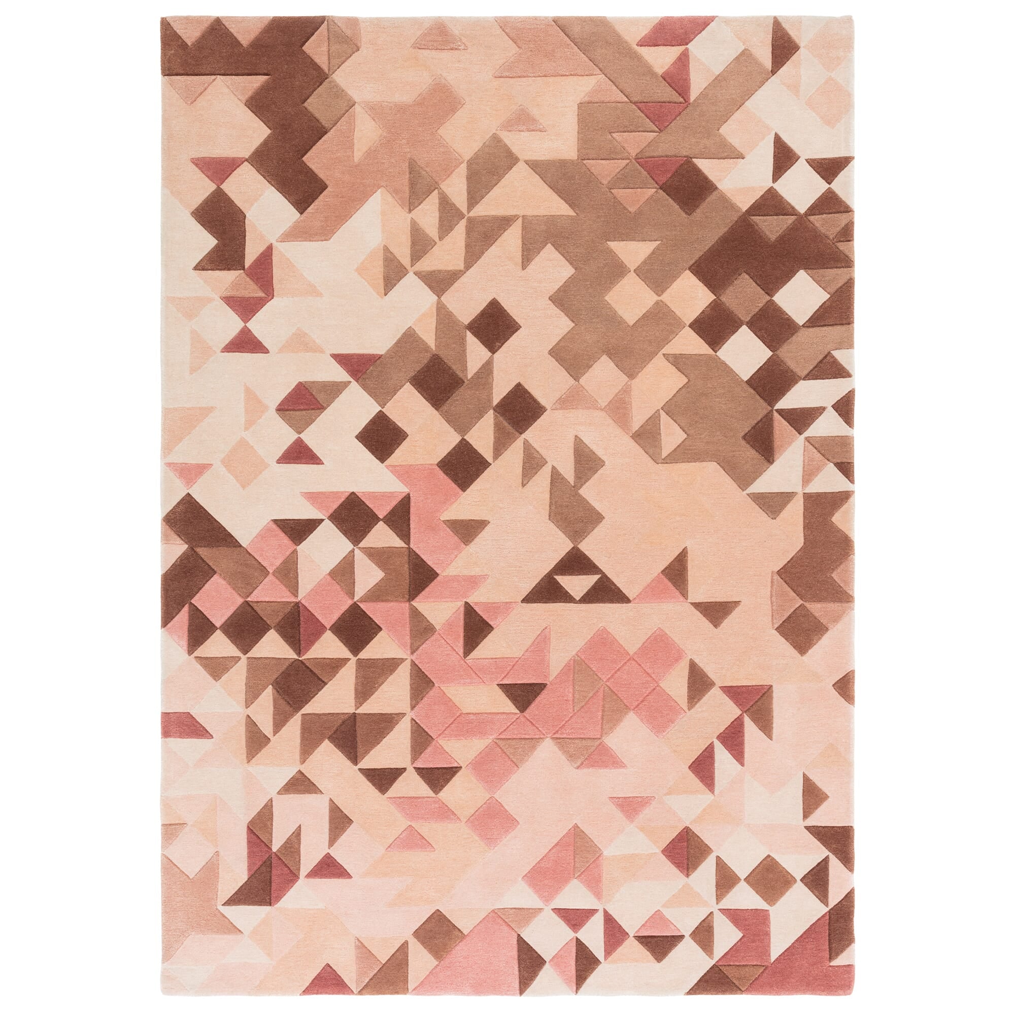 Alfombra Enigma Rosa Multicolor  