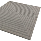 Alfombra Form Plateada  