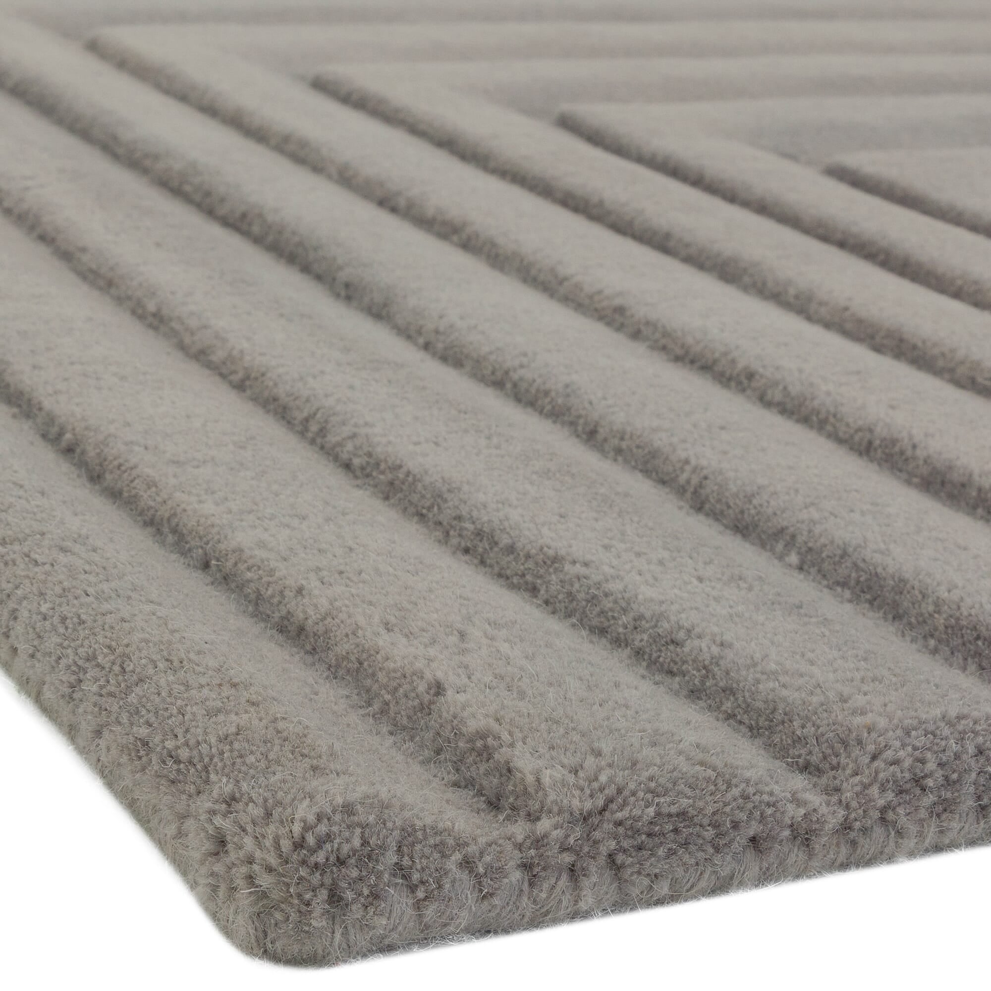 Alfombra Form Plateada  