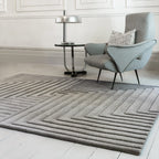 Alfombra Form Plateada  