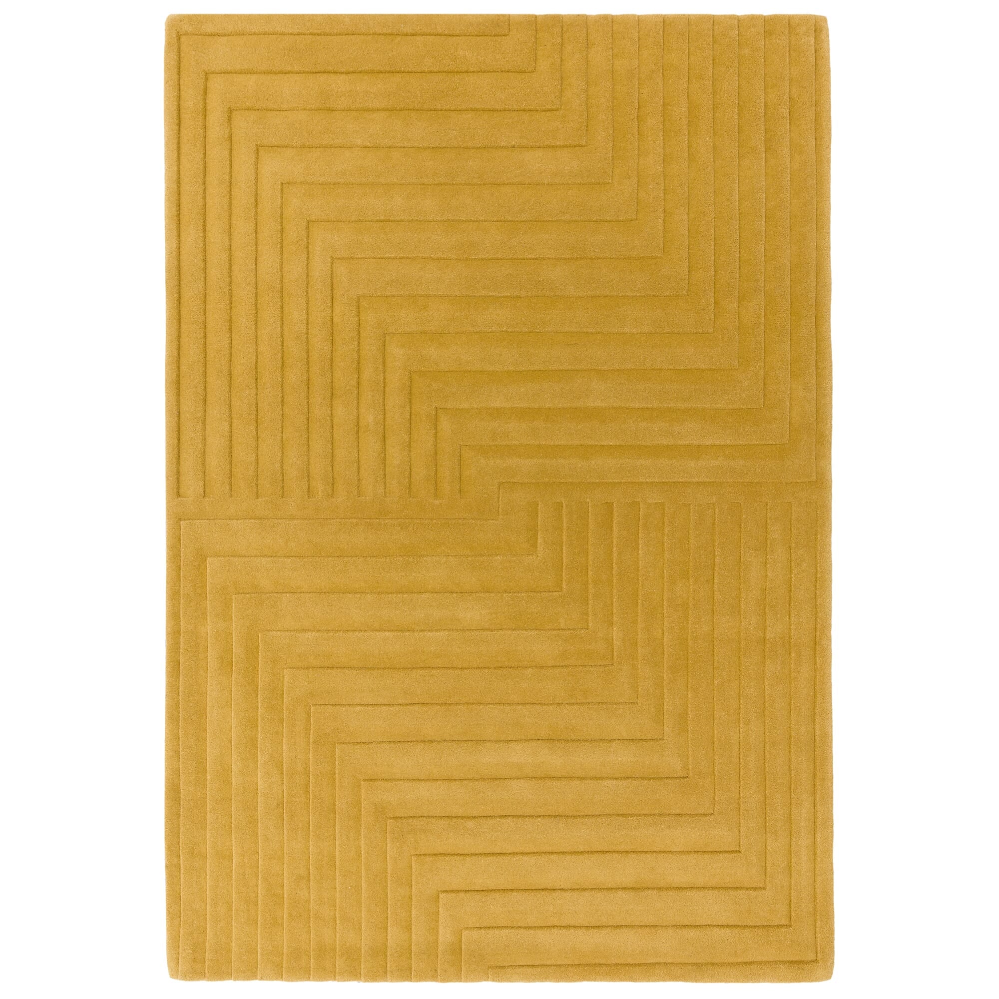 Alfombra Form Ocre  