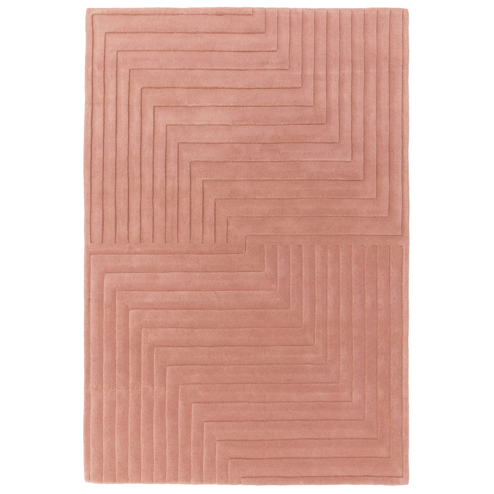 Alfombra Form Rosa  