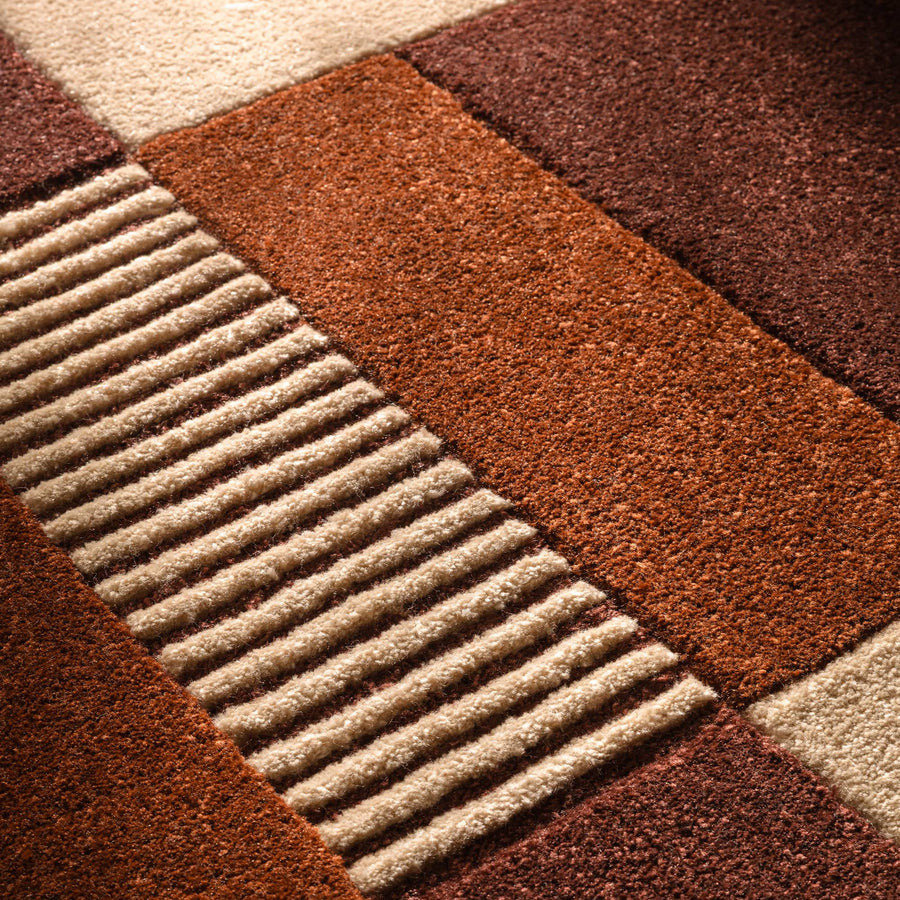 MADE Franka Burgundy Rug