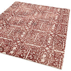 Alfombra Fresco Roja  