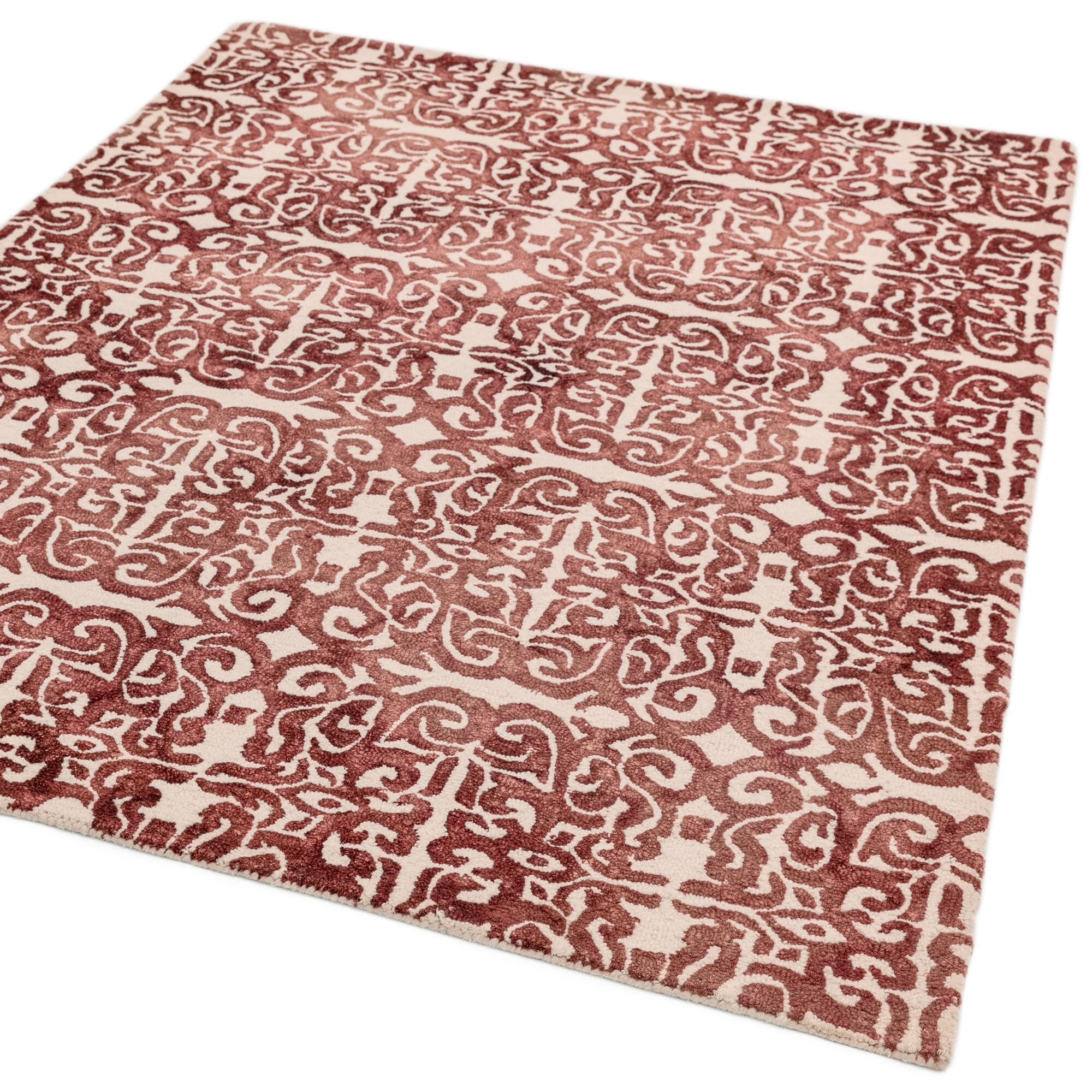 Alfombra Fresco Roja  
