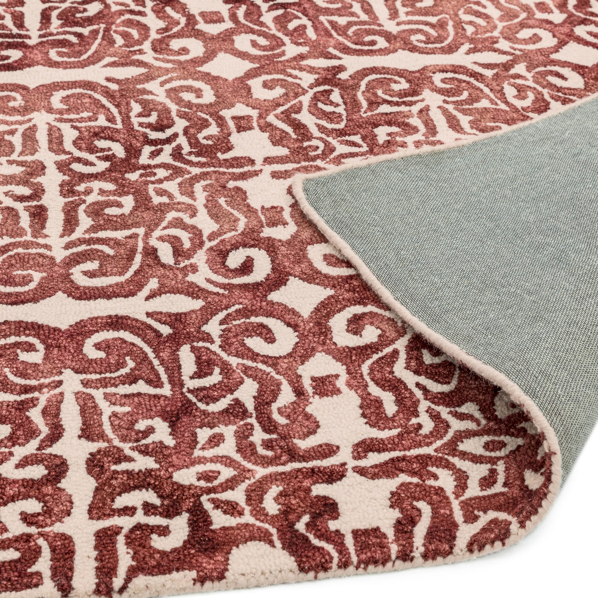 Alfombra Fresco Roja  