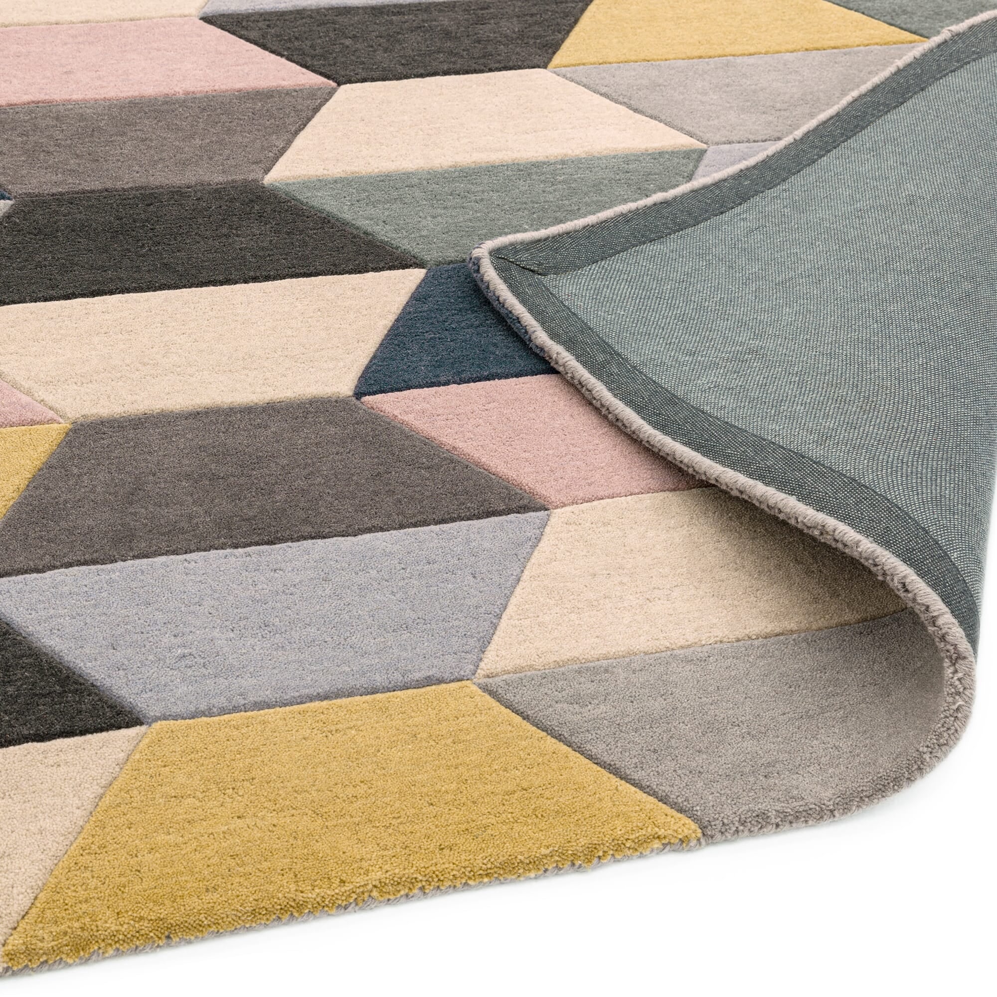 Alfombra Funk 04 Panal Pastel  