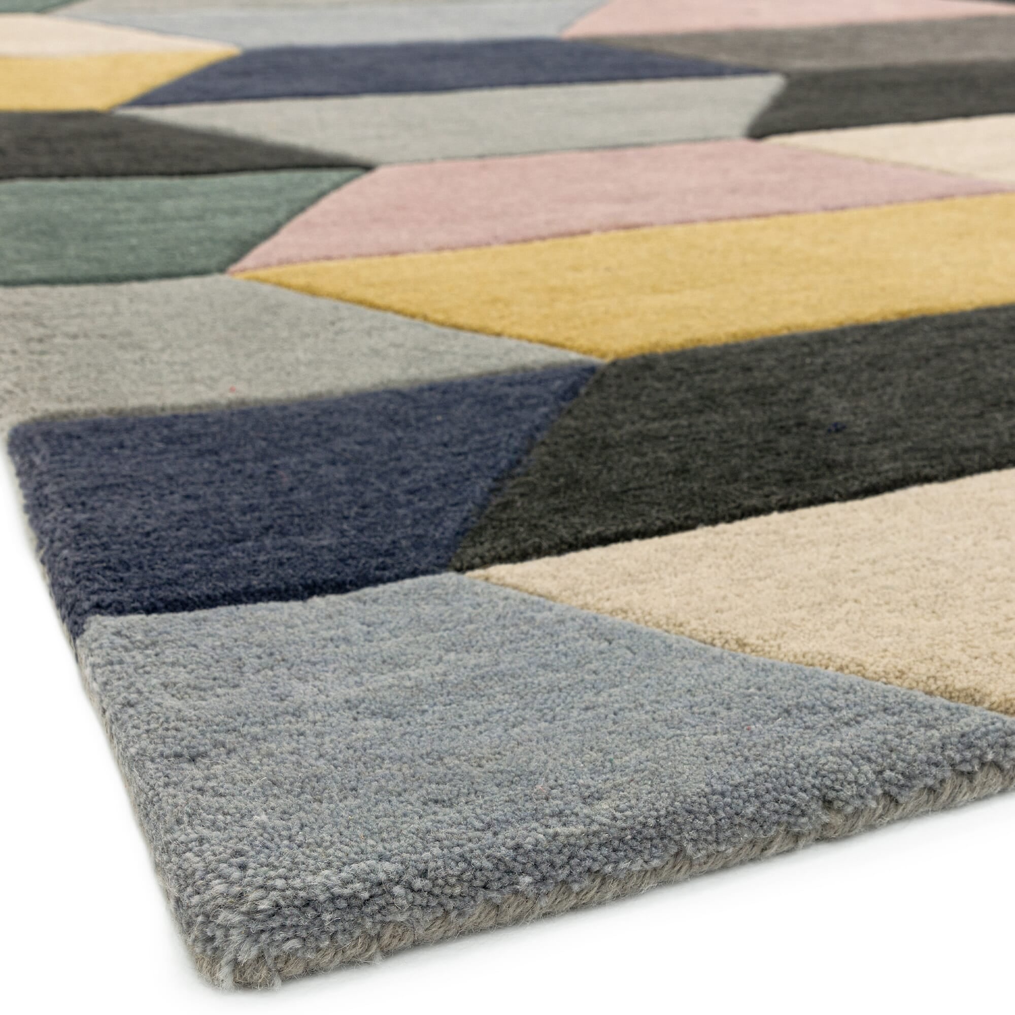 Alfombra Funk 04 Panal Pastel  