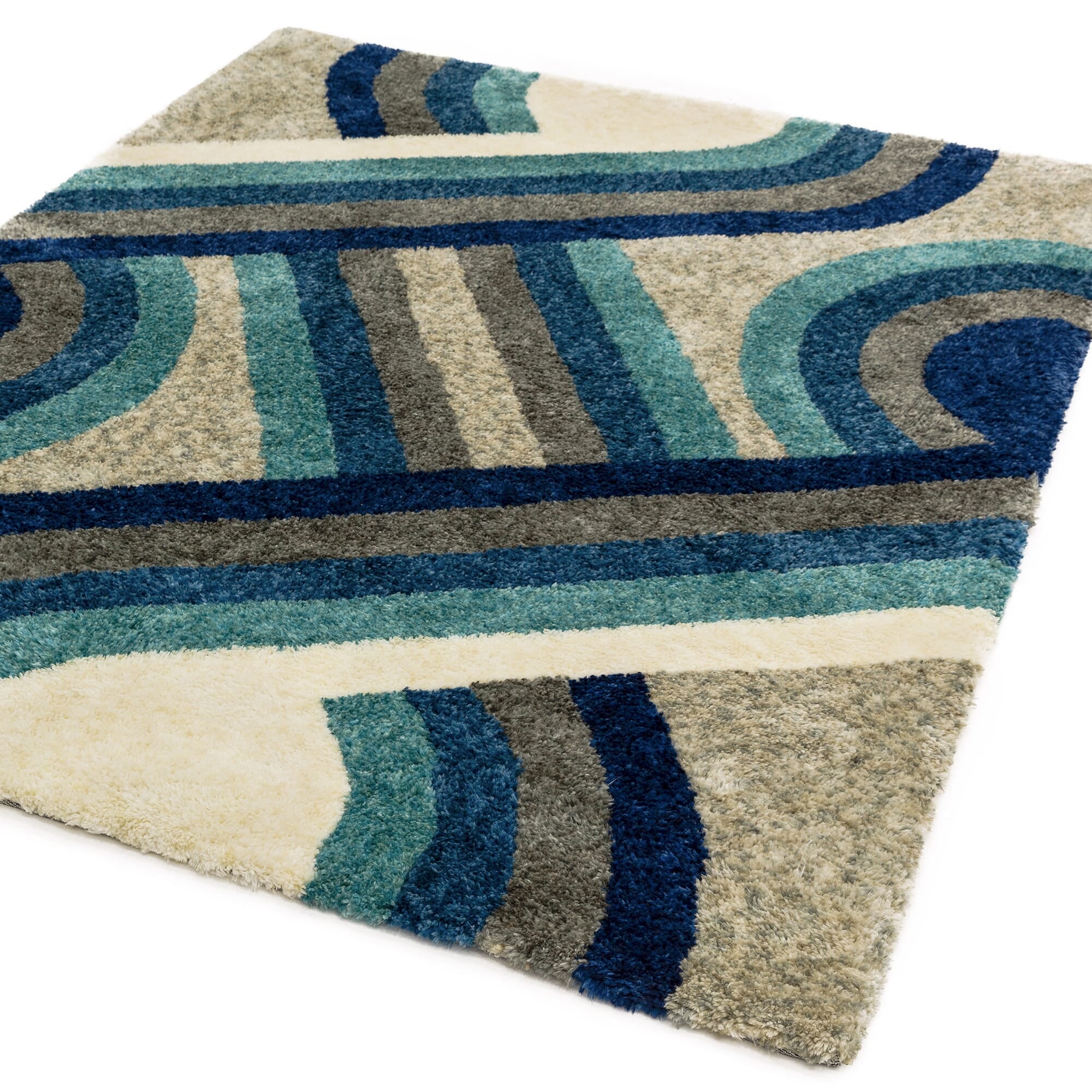 Alfombra Retro Azul Gala GA03  