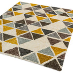 Alfombra Triángulo Amarillo Gala GA04  