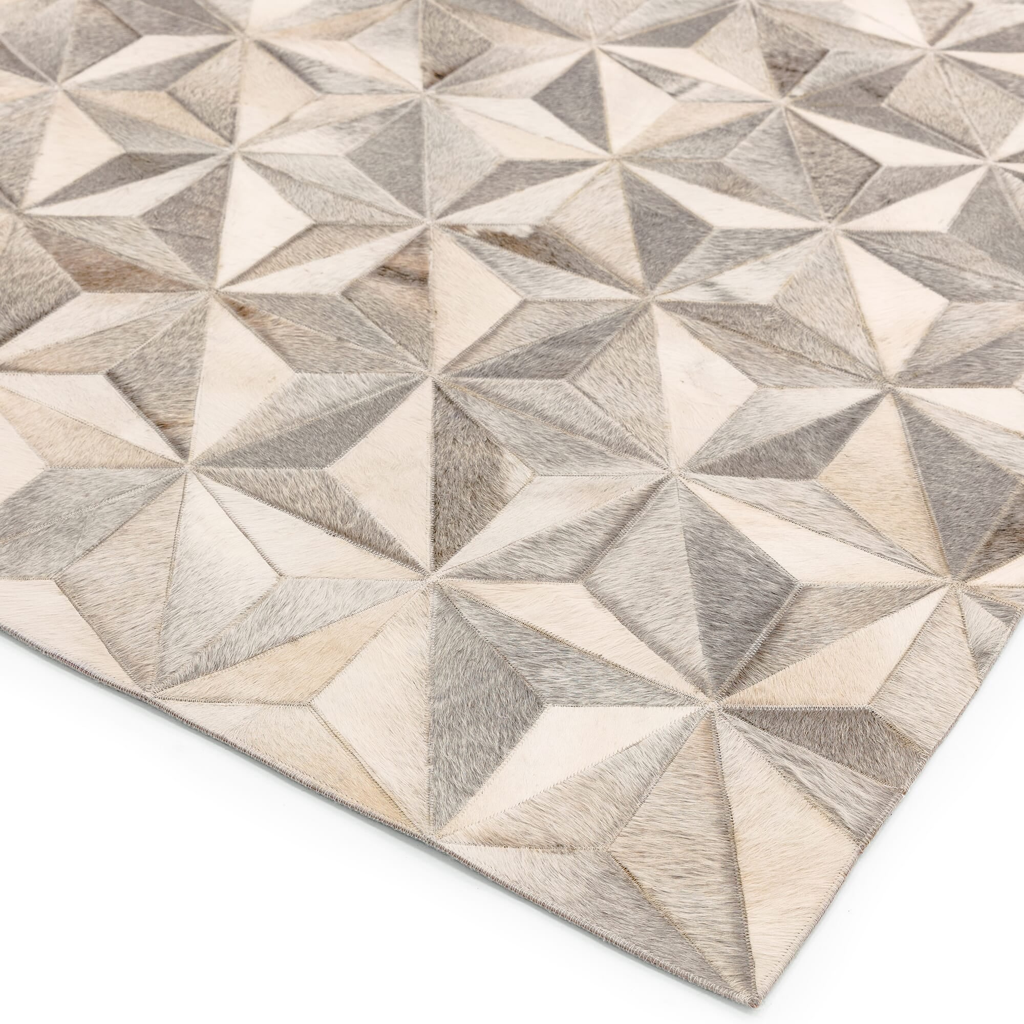 Alfombra Gaucho Facet Gris  