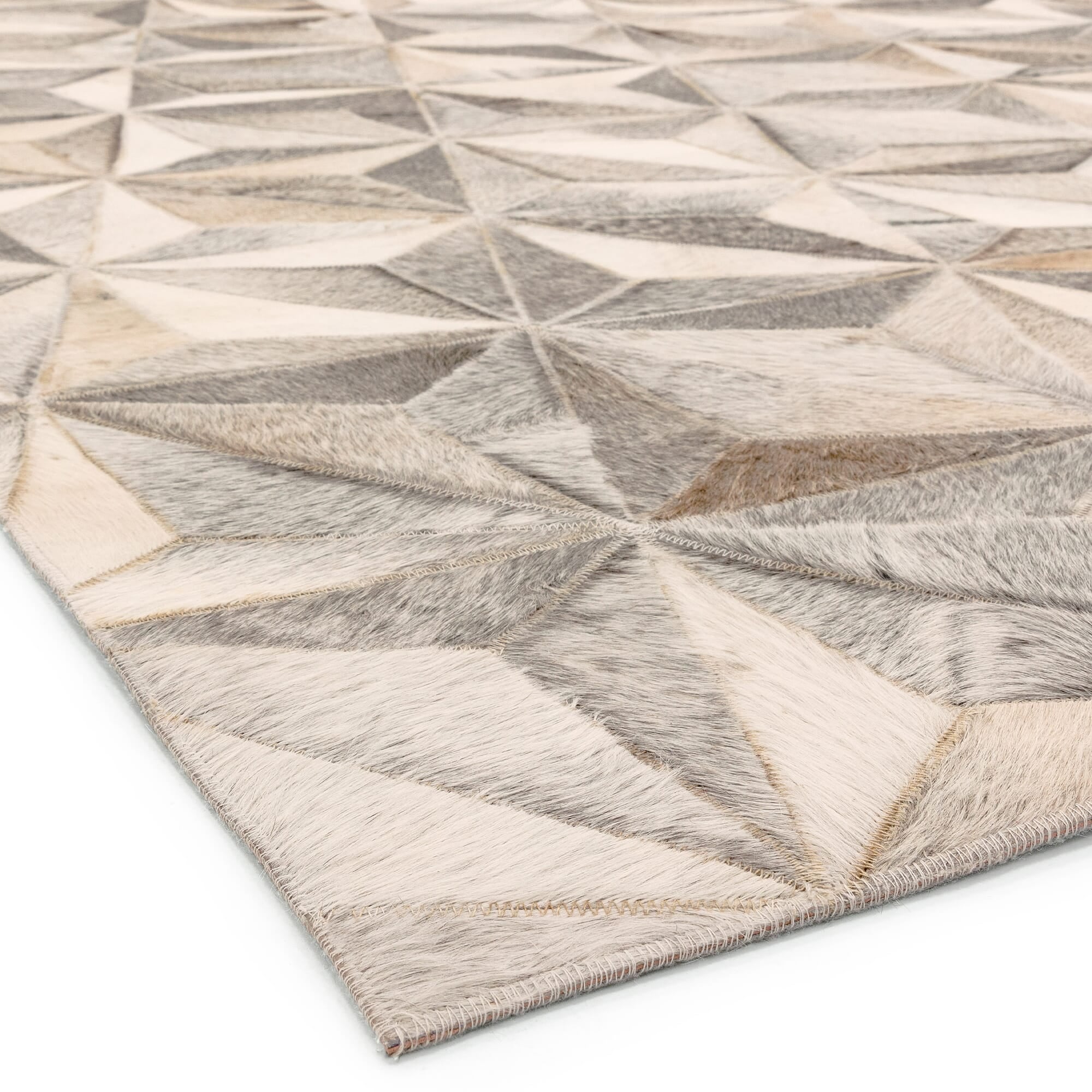 Alfombra Gaucho Facet Gris  