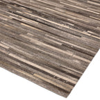 Gaucho Dark Grey Stripe Rug