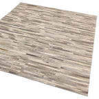 Alfombra Gaucho Raya Gris Claro  
